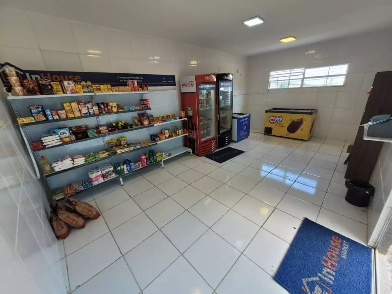 Minimercado interno do condomínio