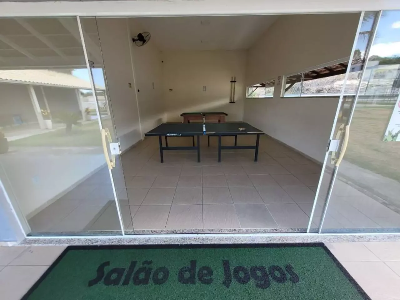 Salão de jogos do condomínio